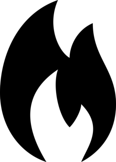 Map Firestation Sticker Outline Svg File, Free Vectors File